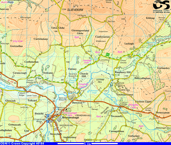 Glenagoorland map